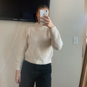 Cream sweater